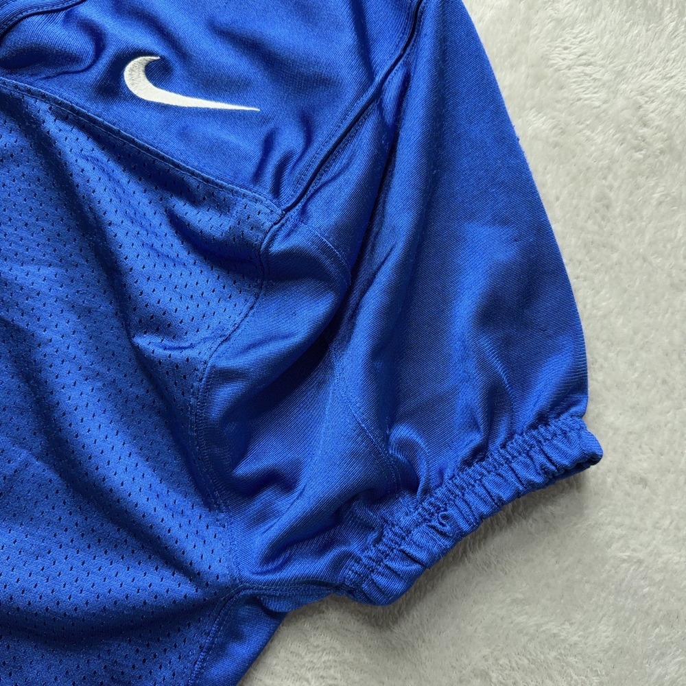 NIKE Royal Blue Youth Recruit Football Practice Training Sports Jersey Size L - Picture 7 of 12